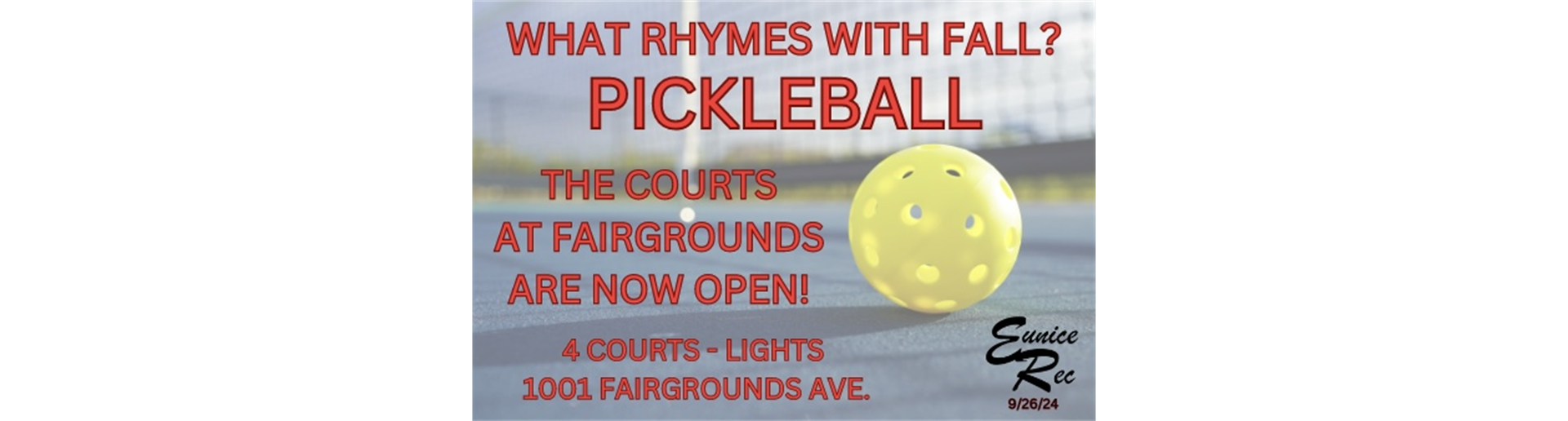 Pickleball?